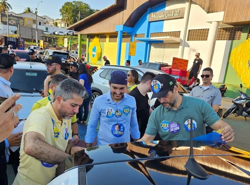 Campanha de Marcos Rogério ganha as ruas de Porto Velho com adesivaço